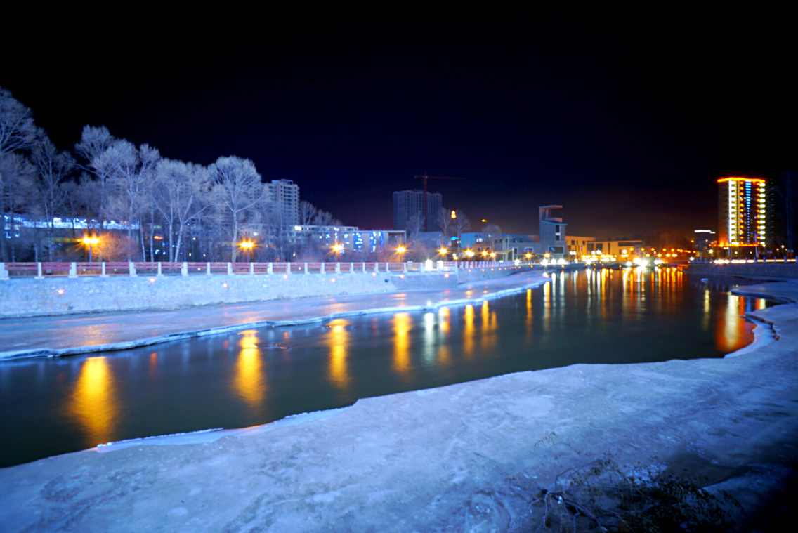 湟源夜景_湟源风光_新闻_湟源县人民政府门户网